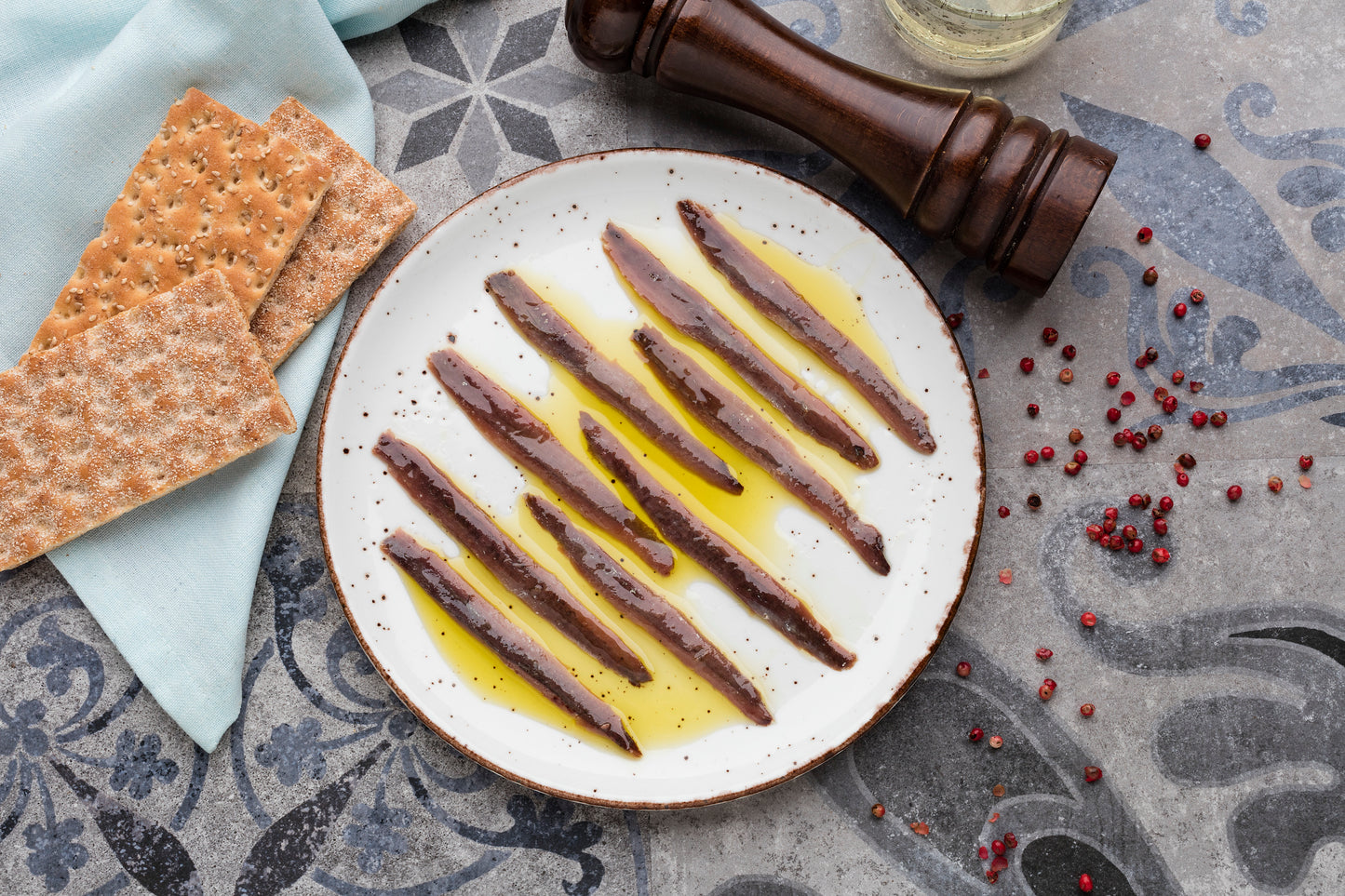 Kantabrische Sardellenfilets