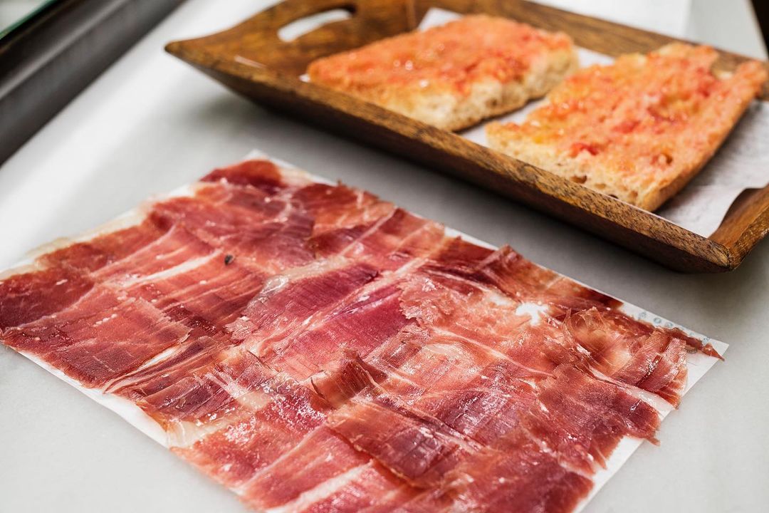 100% Iberian ham "jamon" acorn-fed