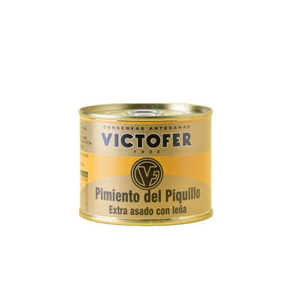 Petite boîte dorée Victofer Pimiento del Piquillo, extra, rôtis au bois